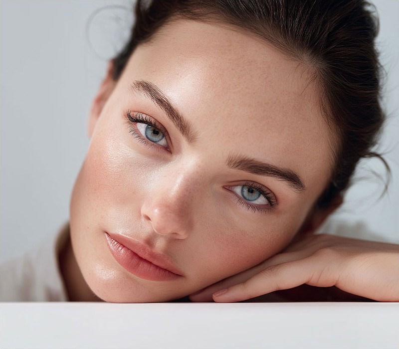 Smooth, firm facial skin