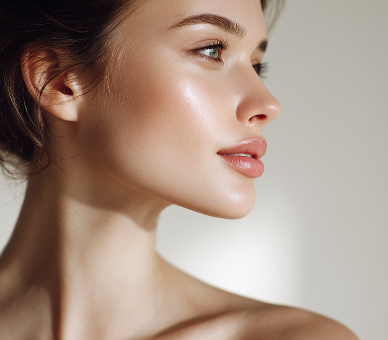 Smooth, firm facial profile