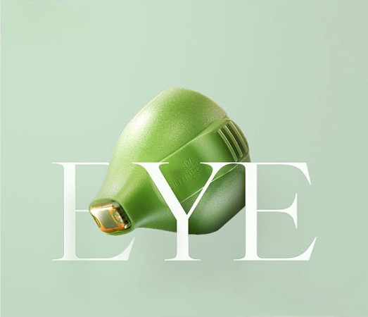 The word EYE with the Thermage Eye Tip